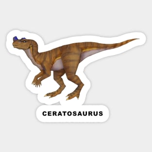 Ceratosaurus Sticker